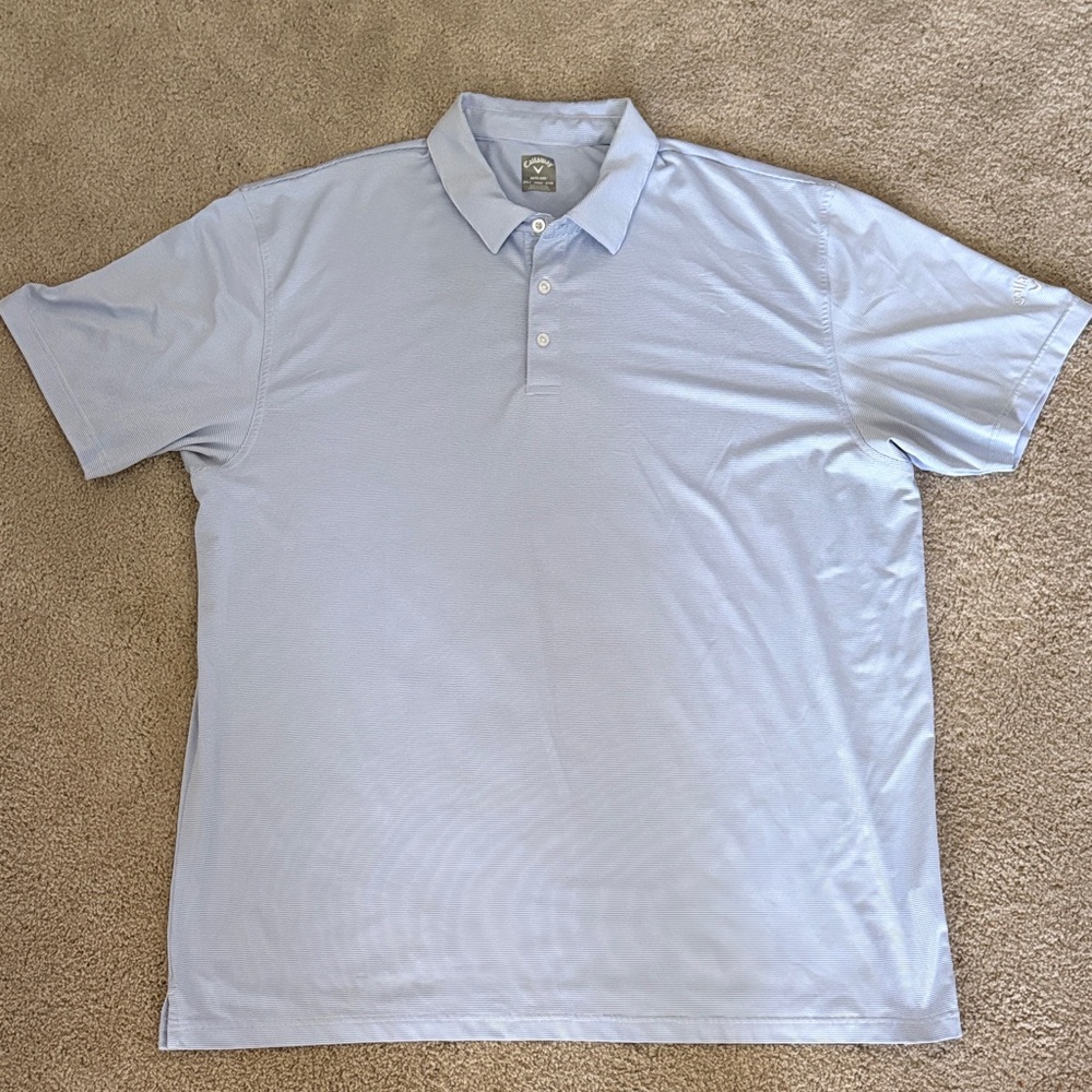 Callaway Sky Blue Polo Shirt